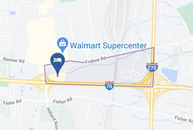 Franklin - Motel 6 Columbus Oh West Maps