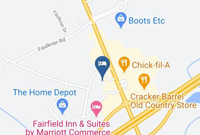 Banks - Motel 6 Commerce Ga Maps