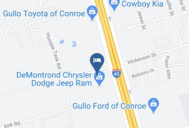 Montgomery - Motel 6 Conroe Tx Maps