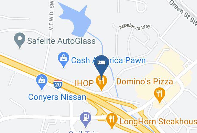 Rockdale - Motel 6 Conyers Ga Maps