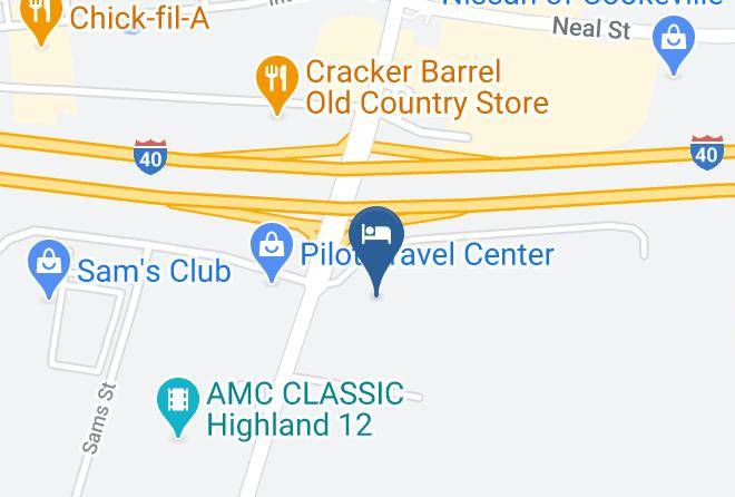 Putnam - Motel 6 Cookeville Tn Maps