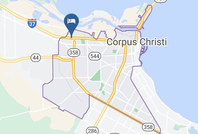Nueces - Motel 6 Corpus Christi Tx Northwest Maps