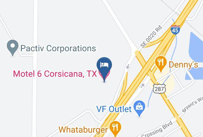 Navarro - Motel 6 Corsicana Tx Maps