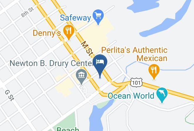 Del Norte - Motel 6 Crescent City Ca Maps