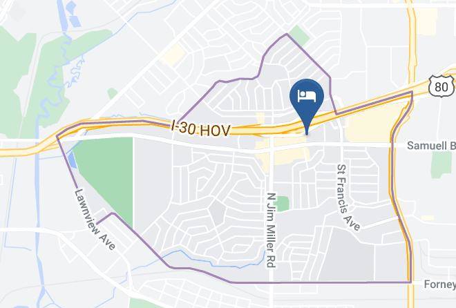 Dallas - Motel 6 Dallas Tx Fair Park Maps