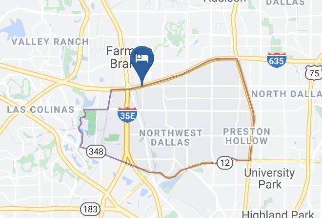 Motel 6 Dallas Tx Forest Lane Map