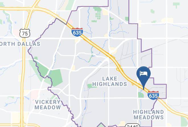 Dallas - Motel 6 Dallas Tx Northeast Maps