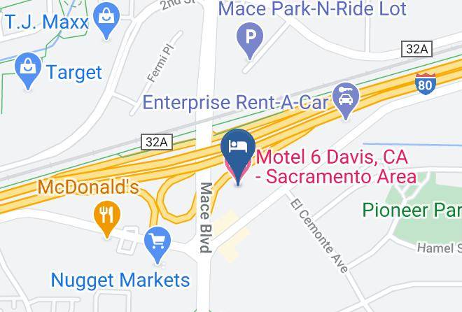 Yolo - Motel 6 Davis Ca Sacramento Area Maps
