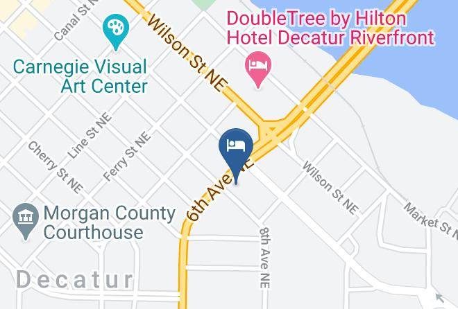 Morgan - Motel 6 Decatur Al Maps