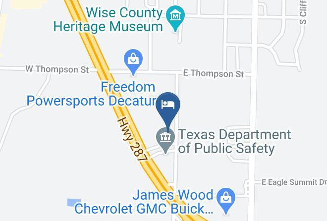 Motel 6 Decatur Tx Map