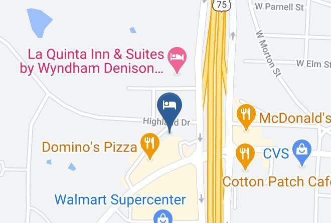 Grayson - Motel 6 Denison Tx Maps