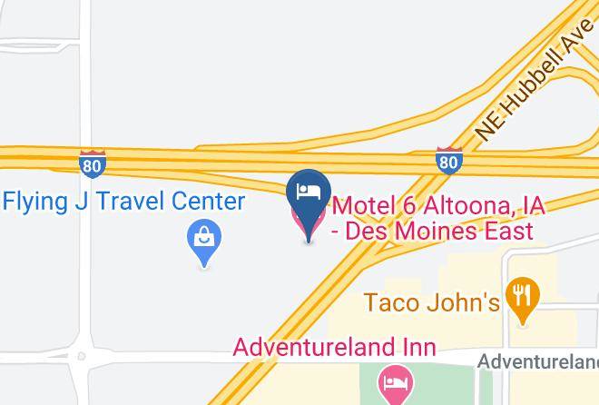 Polk - Motel 6 Altoona Ia Des Moines East Maps