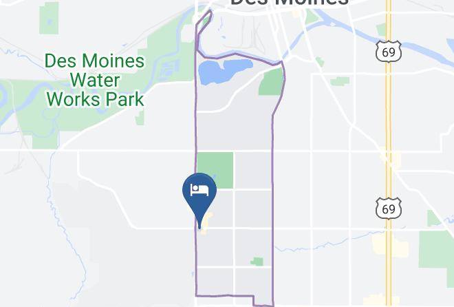 Polk - Motel 6 Des Moines South Airport Maps