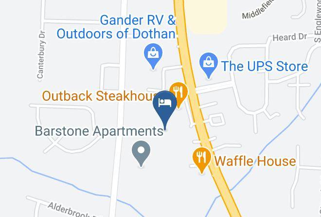 Houston - Motel 6 Dothan Al Maps