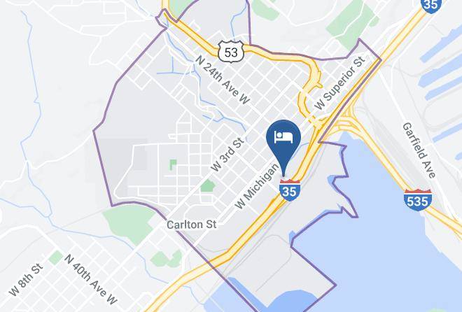 Motel 6 Duluth Mn Map