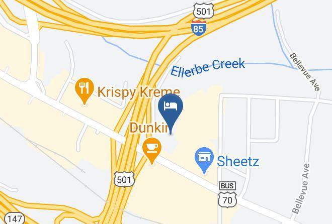 Durham - Motel 6 Durham Nc Maps