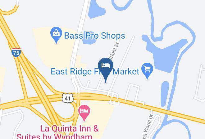 Hamilton - Motel 6 East Ridge Tn Maps