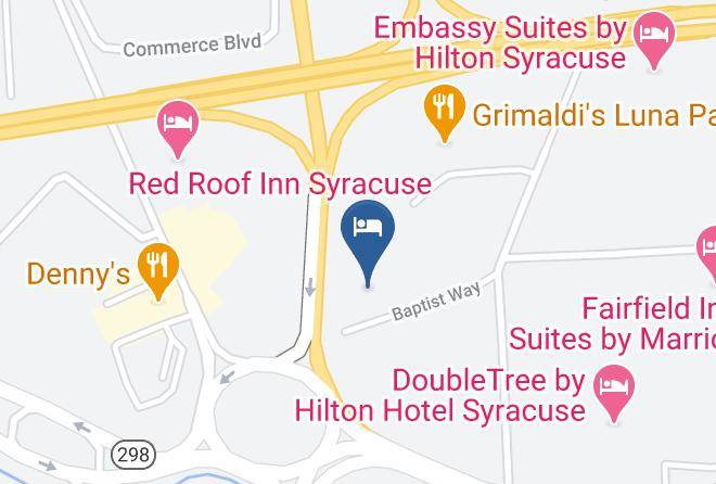 Onondaga - Motel 6 East Syracuse Ny Maps