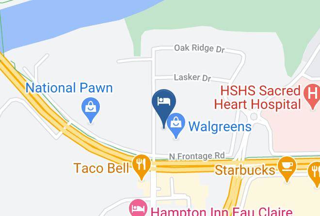 Eau Claire - Motel 6 Eau Claire Wi Maps