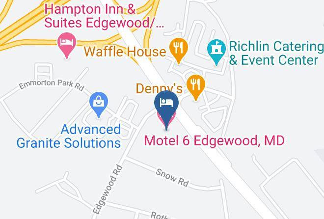 Harford - Motel 6 Edgewood Md Maps
