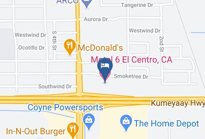 Imperial - Motel 6 El Centro Ca Maps