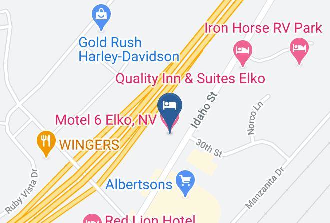Elko - Motel 6 Elko Nv Maps