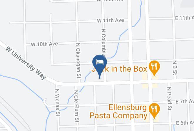 Kittitas - Motel 6 Ellensburg Wa Maps