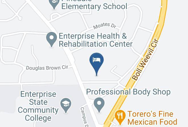 Coffee - Motel 6 Enterprise Al Maps