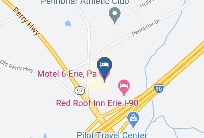 Erie - Motel 6 Erie Pa Maps