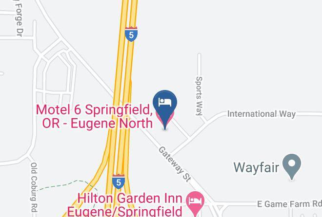 Lane - Motel 6 Springfield Or Eugene North Maps