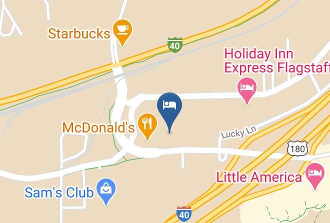 Coconino - Motel 6 Flagstaff Az Butler Maps
