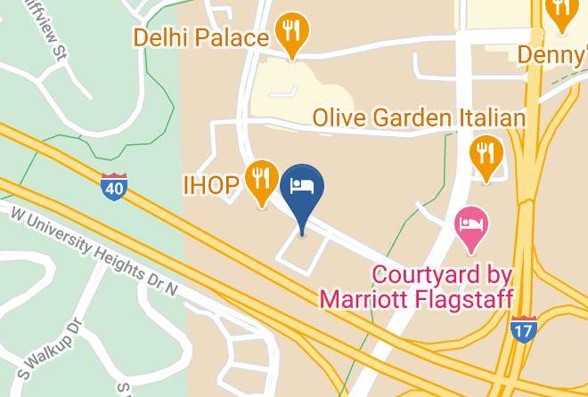 Coconino - Motel 6 Flagstaff Az West Woodland Village Maps