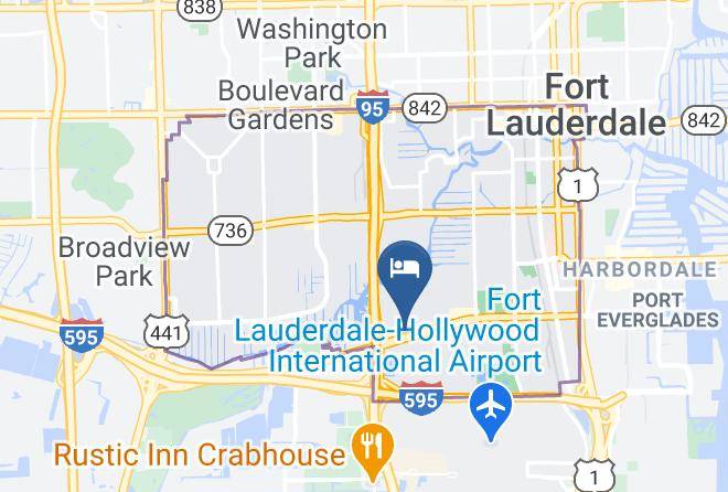 Broward - Motel 6 Fort Lauderdale Fl Maps