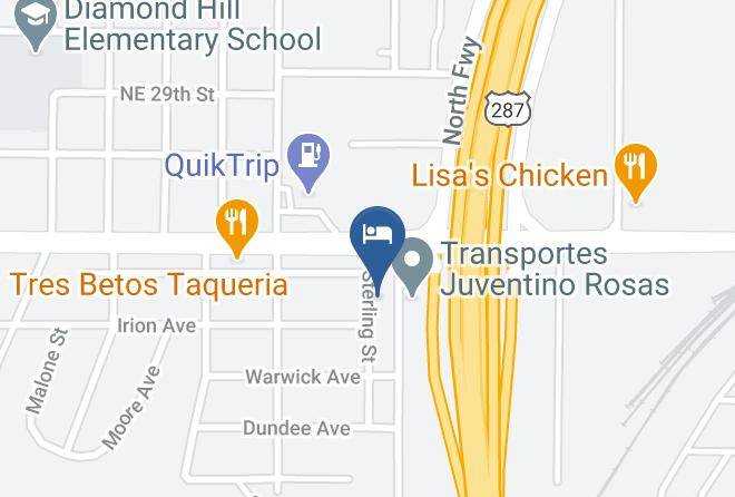 Tarrant - Motel 6 Fort Worth Tx Stockyards Maps