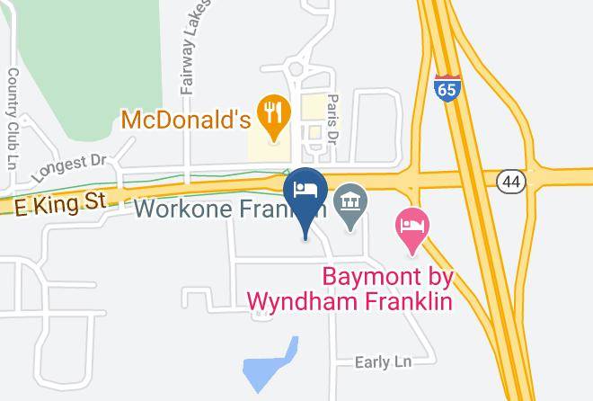 Johnson - Motel 6 Franklin In Maps