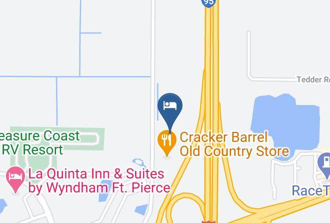 St Lucie - Motel 6 Ft Pierce Fl Maps