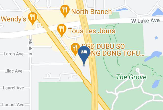 Cook - Motel 6 Glenview Il Chicago North Maps