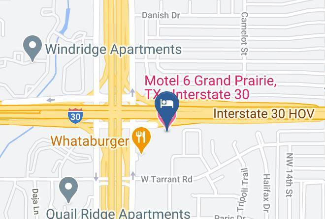 Dallas - Motel 6 Grand Prairie Tx Interstate 30 Maps