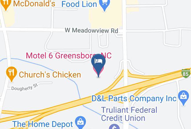 Guilford - Motel 6 Greensboro Nc Maps