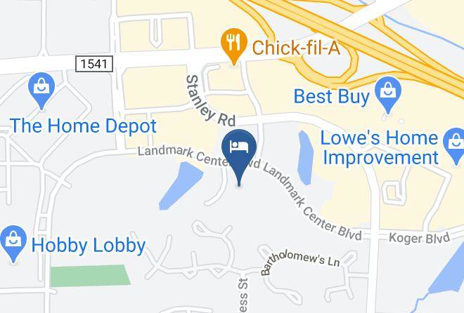 Guilford - Motel 6 Greensboro Nc I 40 Maps