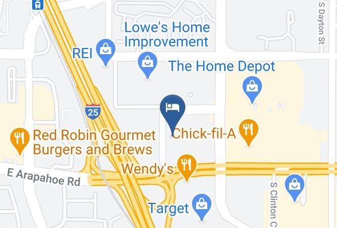Arapahoe - Motel 6 Greenwood Village Co Denver South Tech Center Maps