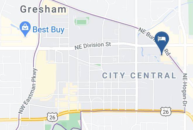 Multnomah - Motel 6 Gresham Or Portland Maps