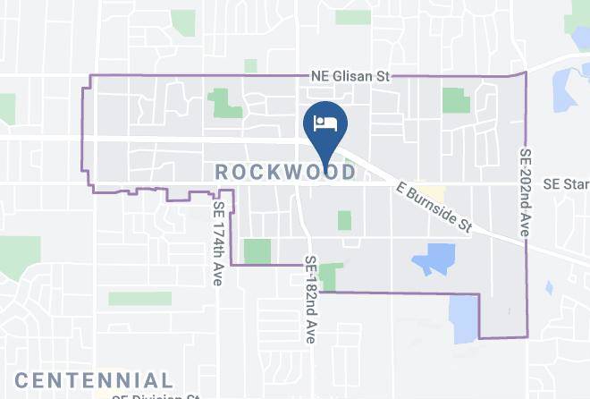 Multnomah - Motel 6 Portland Or Gresham Maps
