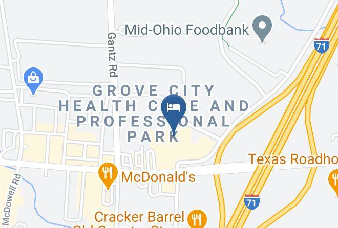 Franklin - Motel 6 Grove City Oh Maps