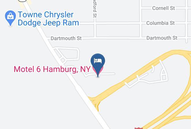 Erie - Motel 6 Hamburg Ny Maps