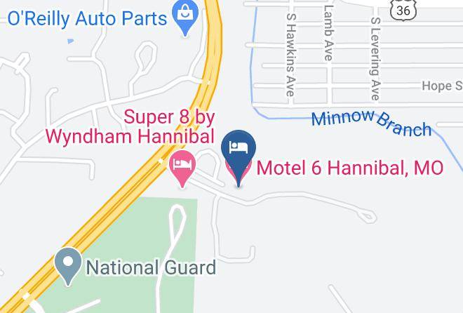 Marion - Motel 6 Hannibal Mo Maps