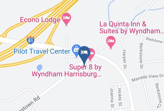 Motel 6 Harrisburg Pa Hershey North Map