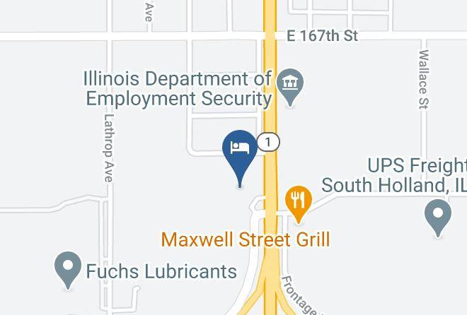 Cook - Motel 6 Harvey Il Maps