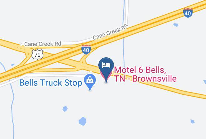 Motel 6 Bells Tn Brownsville Map