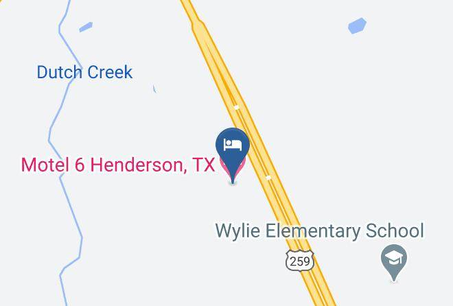 Rusk - Motel 6 Henderson Tx Maps